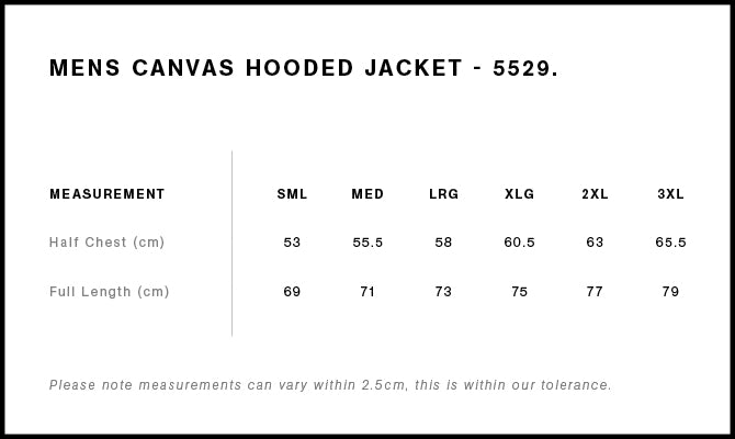 OOM Canvas Heavy Hooded Jacket