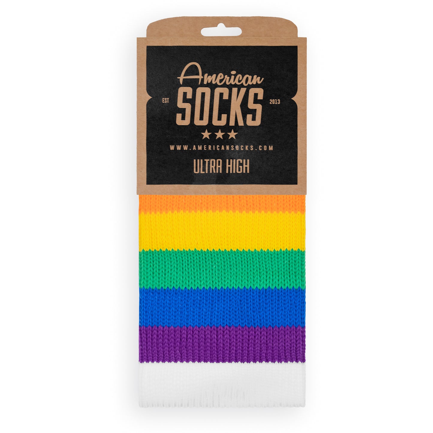 "Rainbow Pride" Ultra High Socks