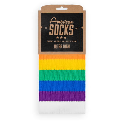 "Rainbow Pride" Ultra High Socks