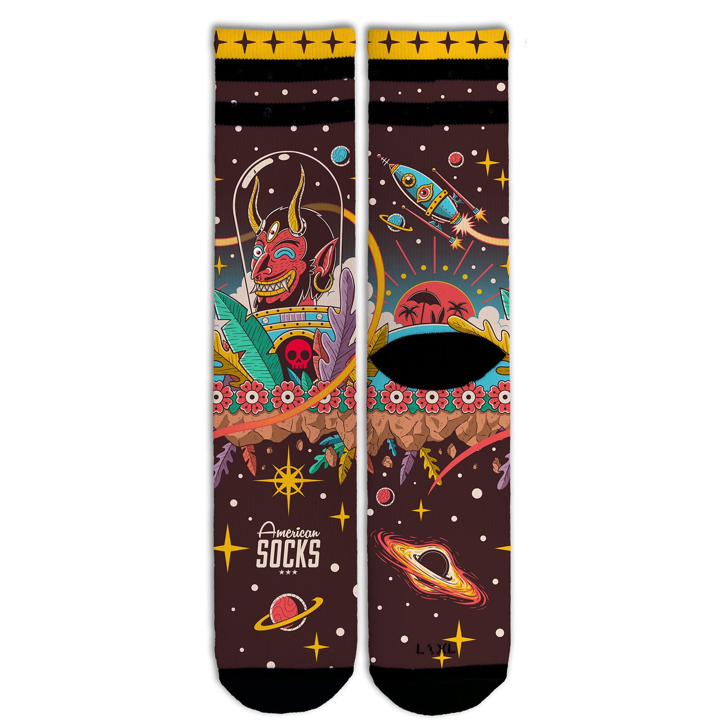 "Space Holidays" Signature Socks