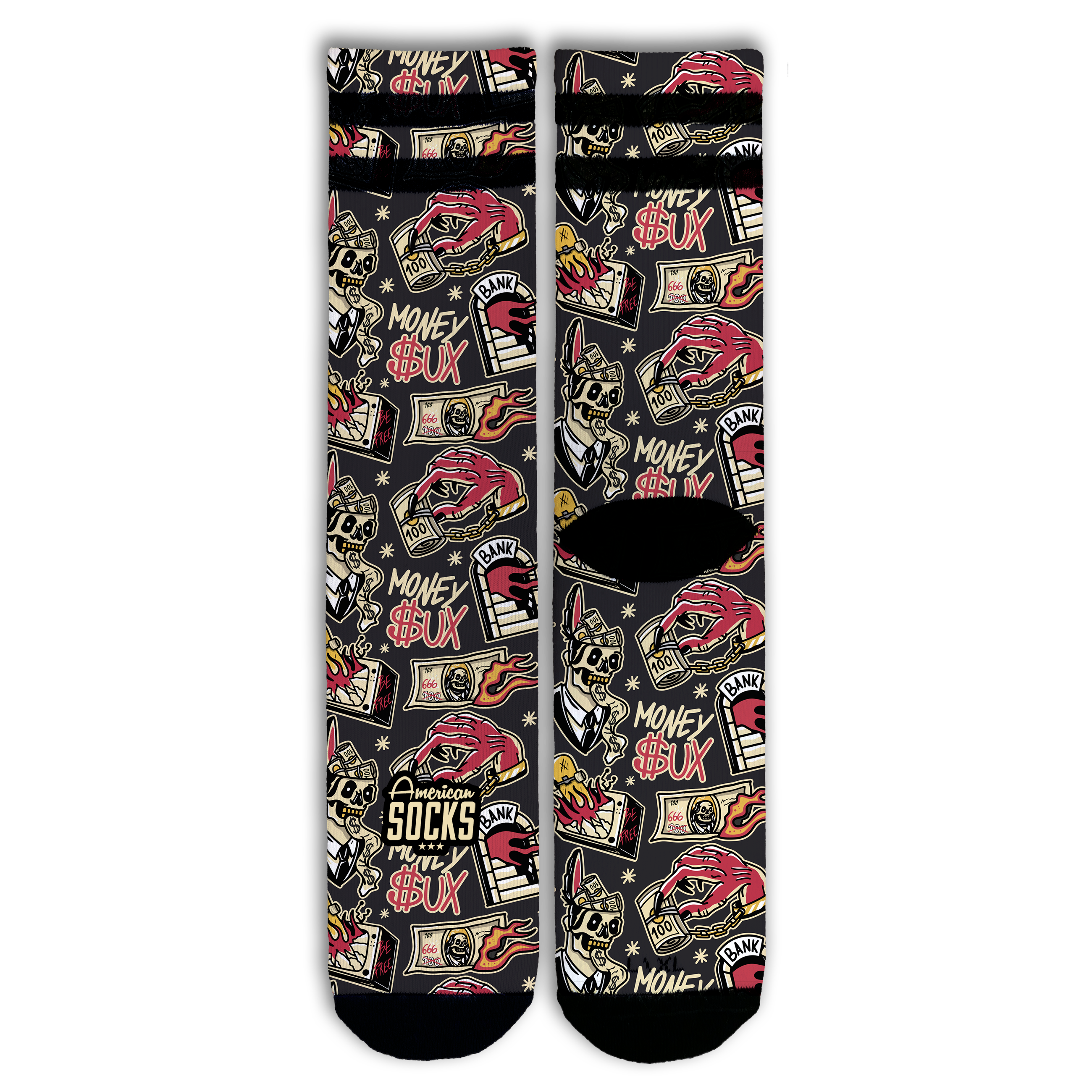 "Money Sucks" Signature Socks