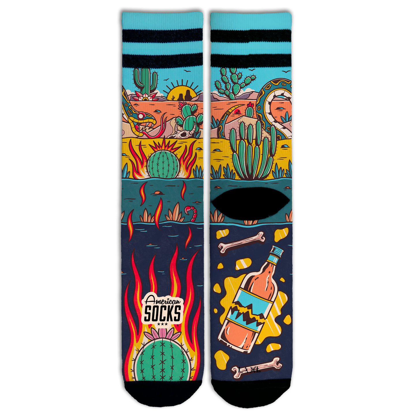 "Rattlesnake" Signature Socks