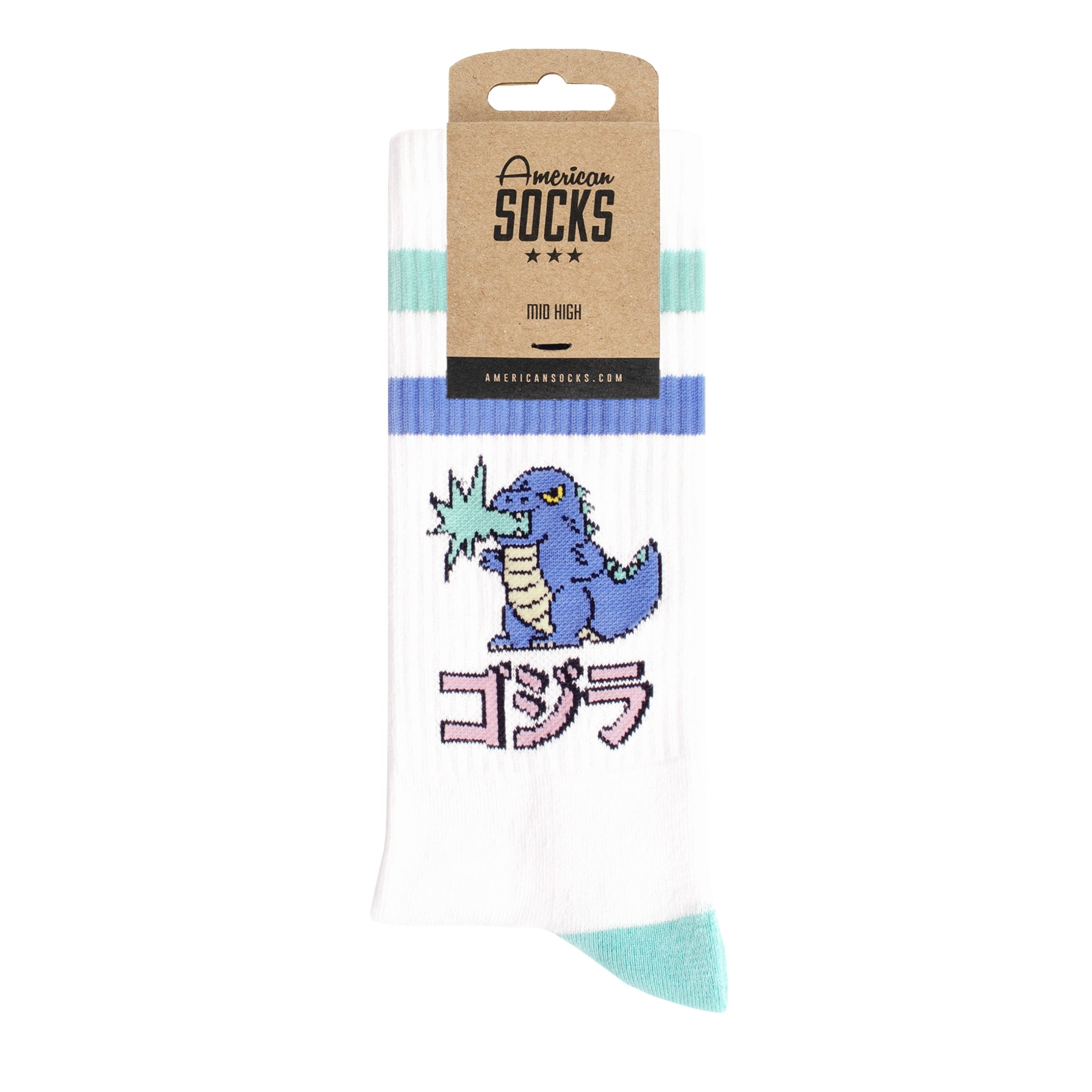 "Gojira" Mid High Socks