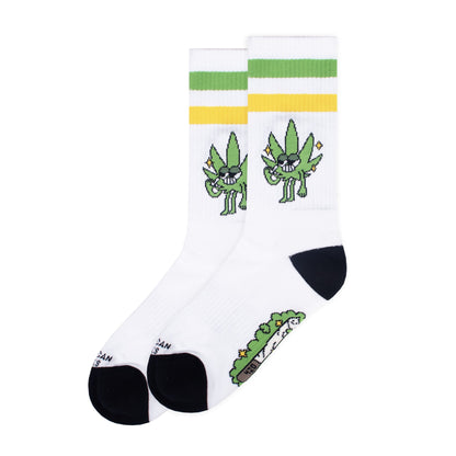 "High Leaf" Mid High Socks