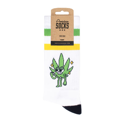 "High Leaf" Mid High Socks