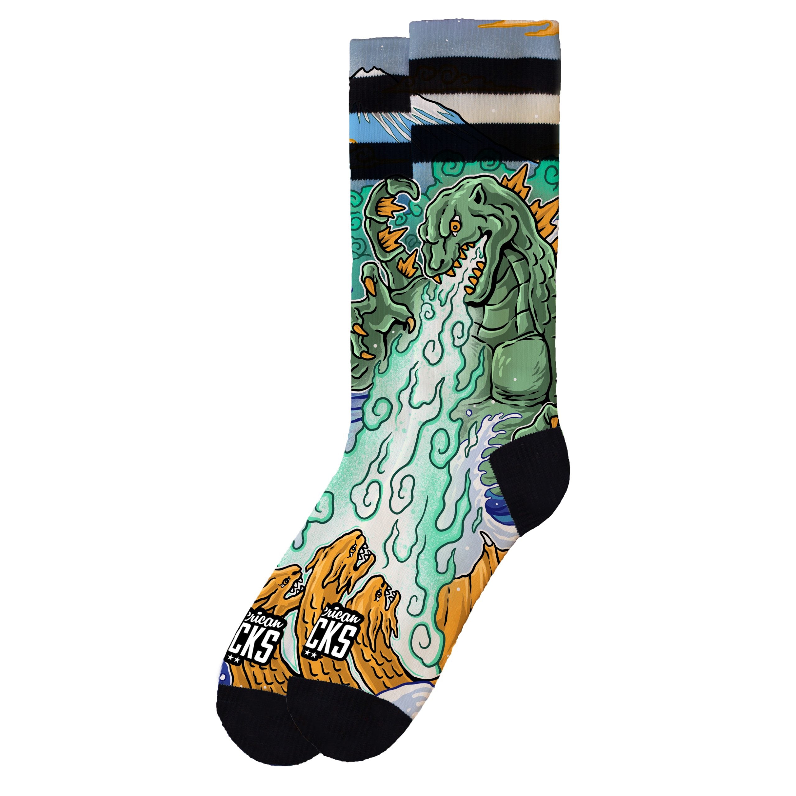 "Kaiju King" Signature Socks