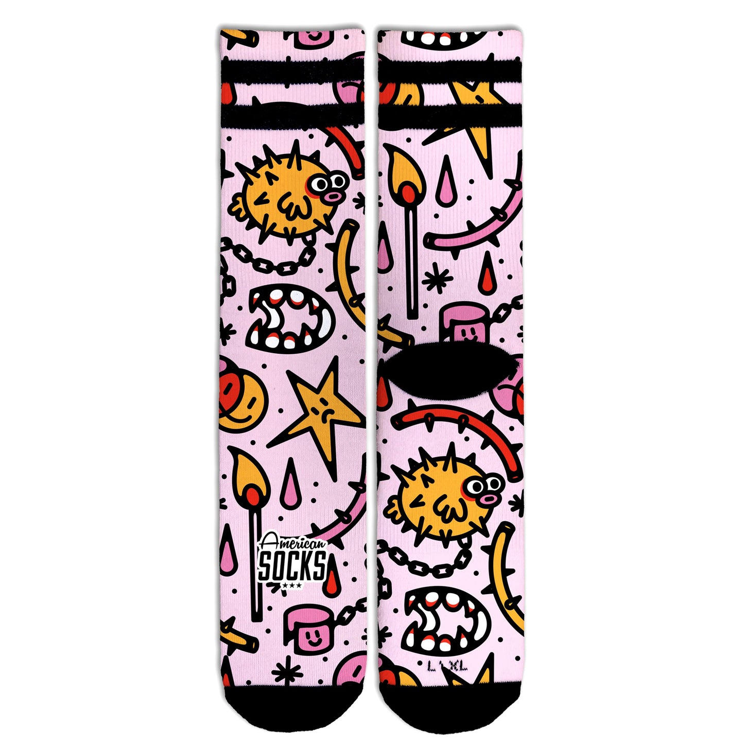 "Blowfish" Signature Socks