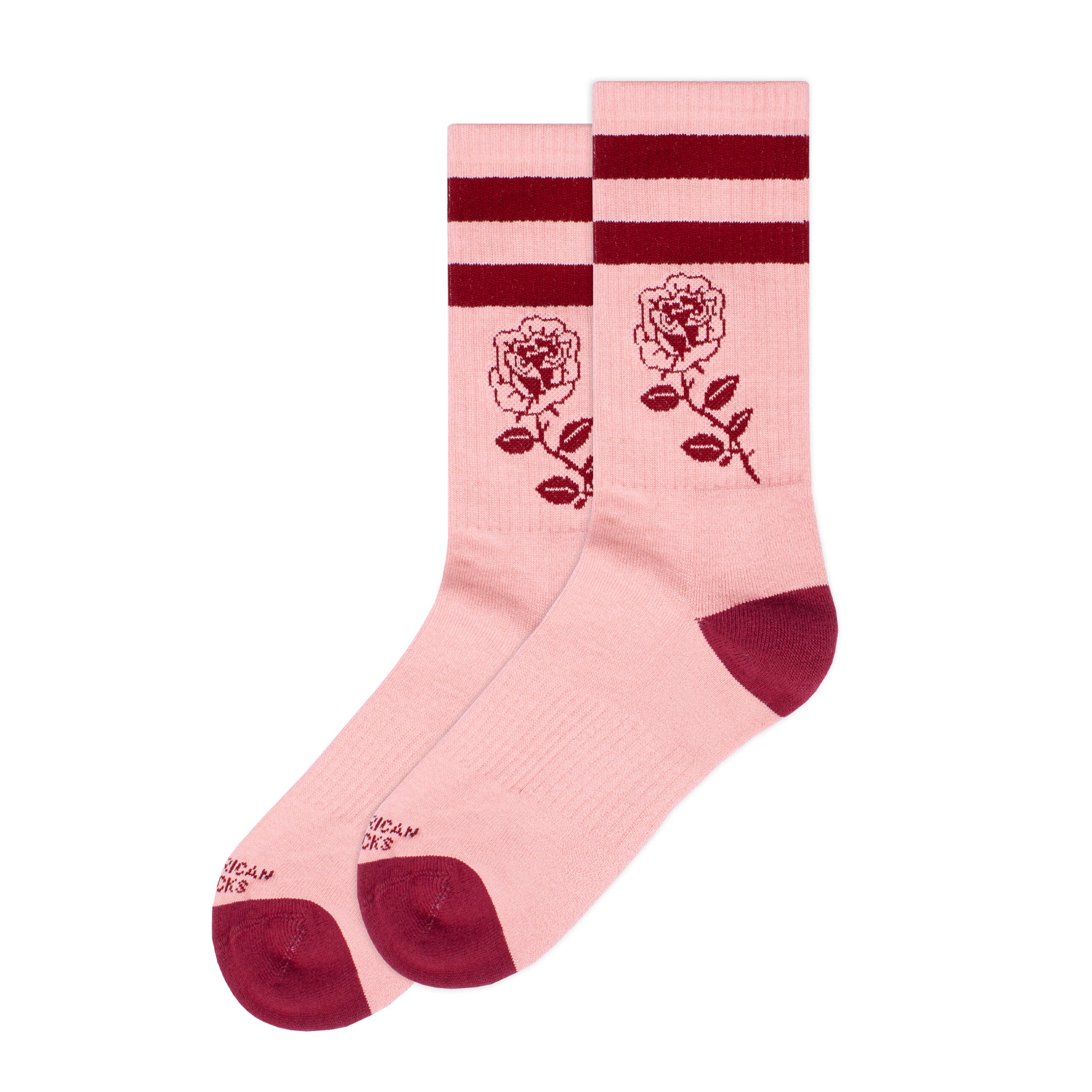 "Rose" Mid High Socks