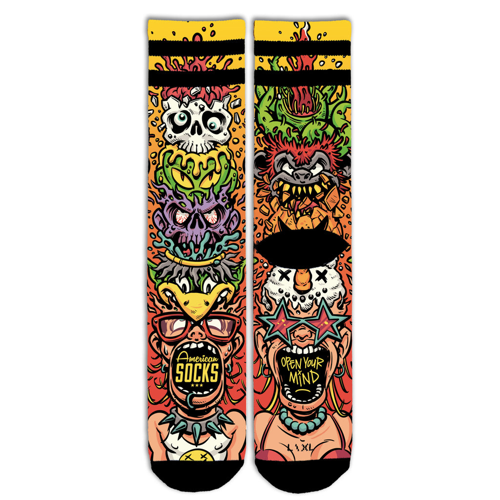 "Open Your Mind" Signature Socks