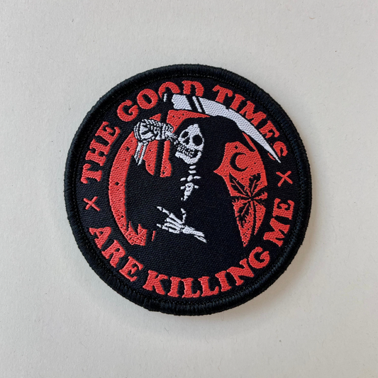 "The Good Times" Woven Patch