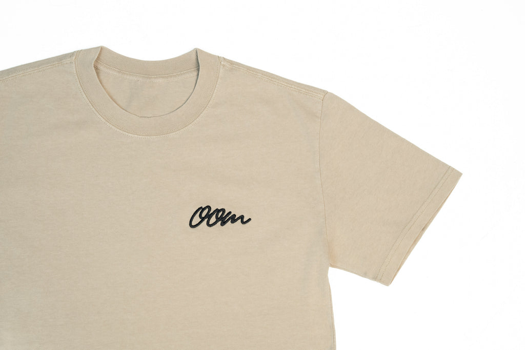OOM Heavy Faded Tee (khaki)