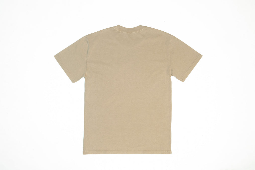 OOM Heavy Faded Tee (khaki)