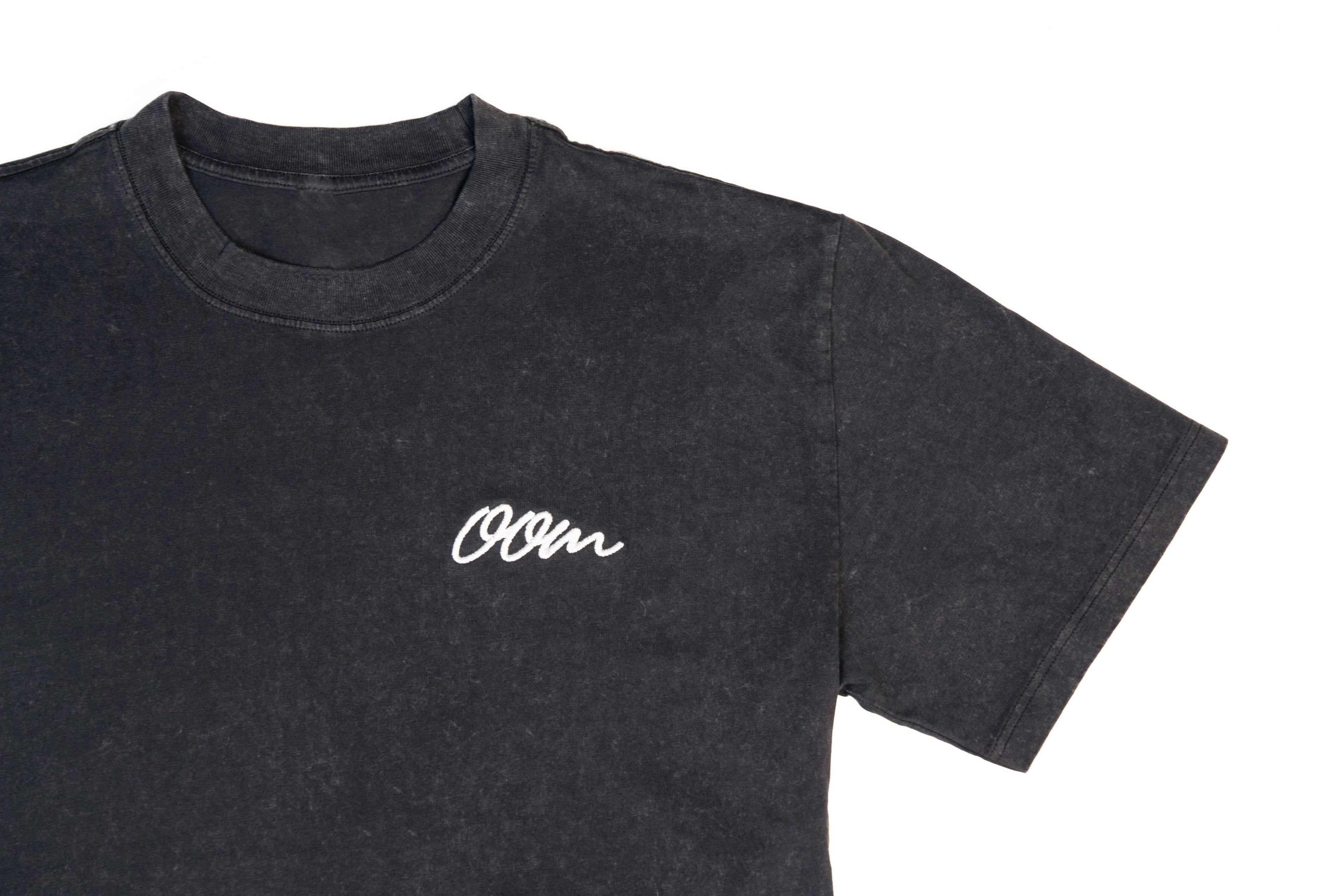OOM Stone Wash Heavy Tee (black stone)