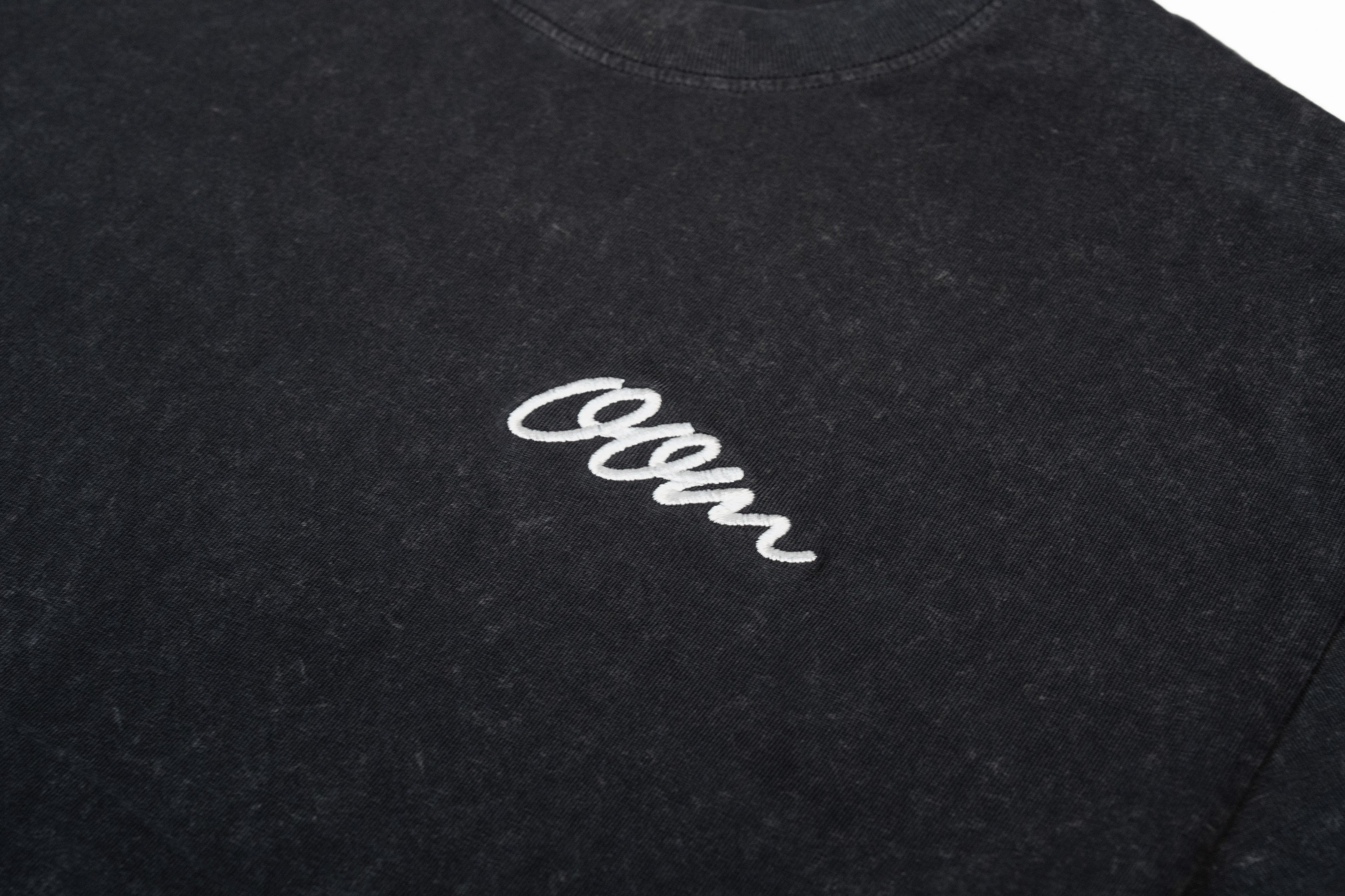 OOM Stone Wash Heavy Tee (black stone)