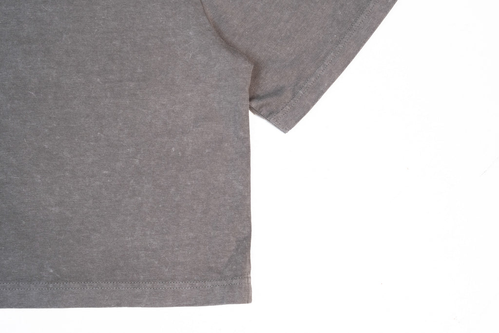 OOM Stone Wash Heavy Crop (Grey Stone)