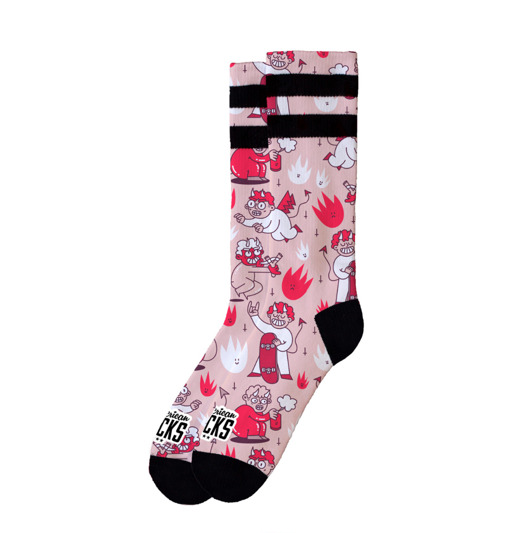 "Naughty Devil" Signature Socks