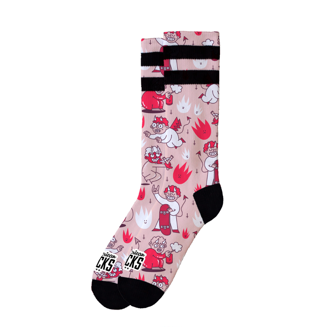 "Naughty Devil" Signature Socks