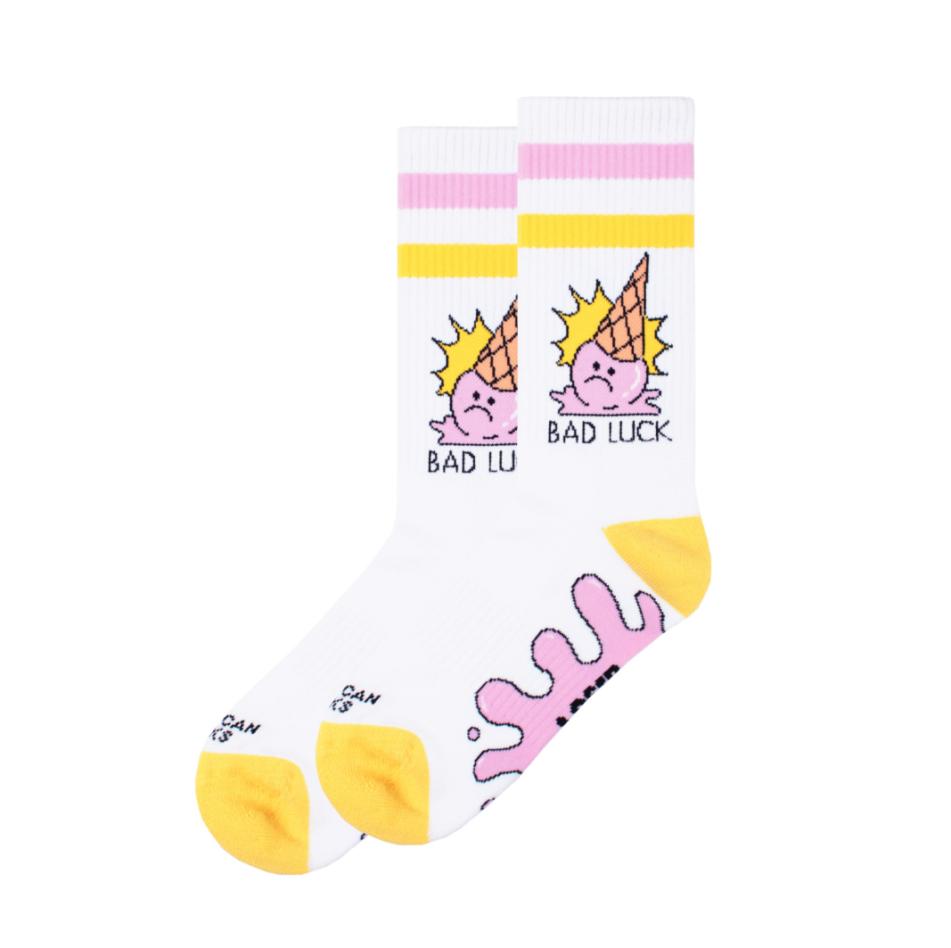 "Loser" Mid High Socks