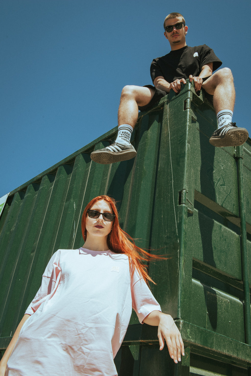 Heavy Oversized Tee (pink)