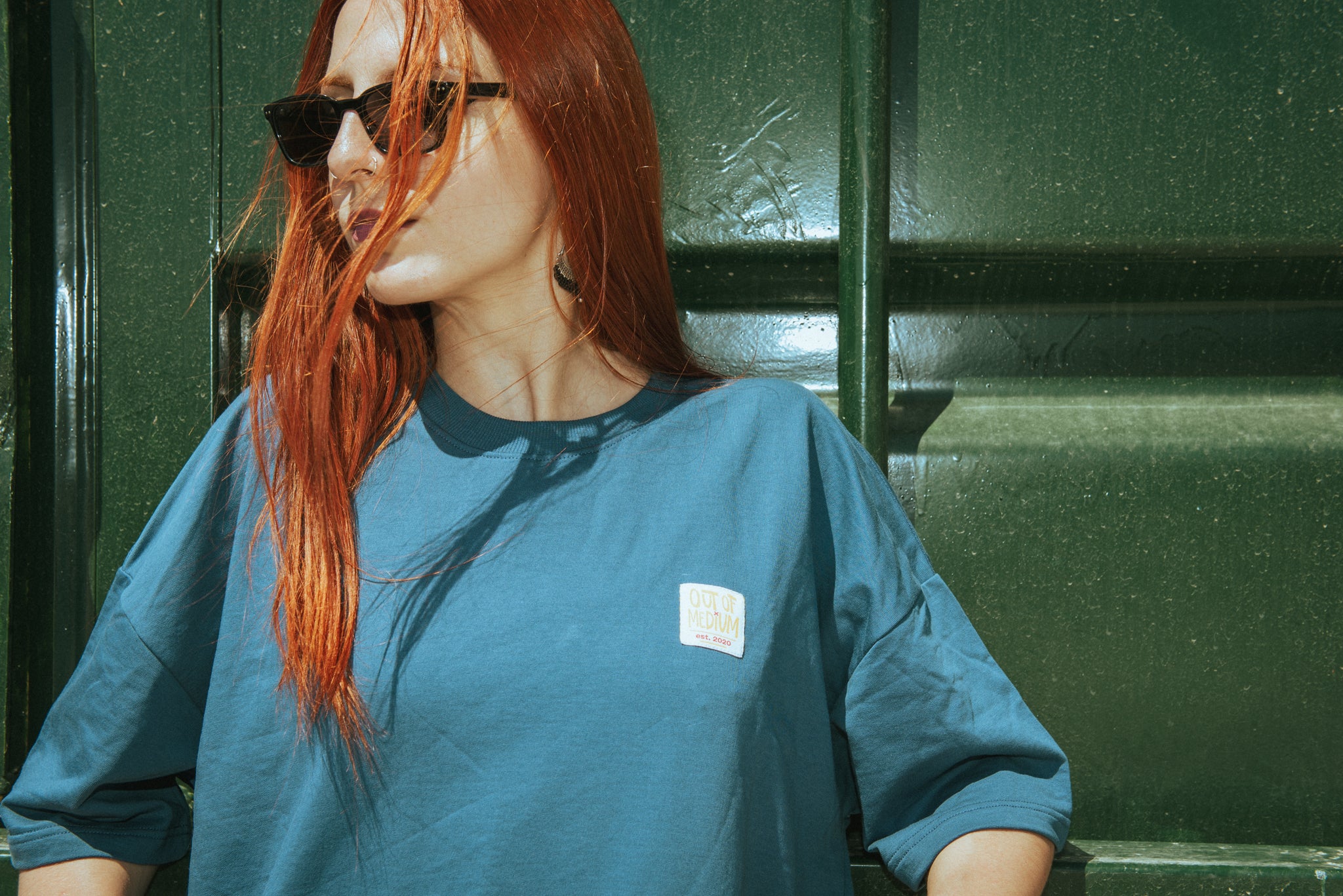 Heavy Oversized Tee (navy blue)