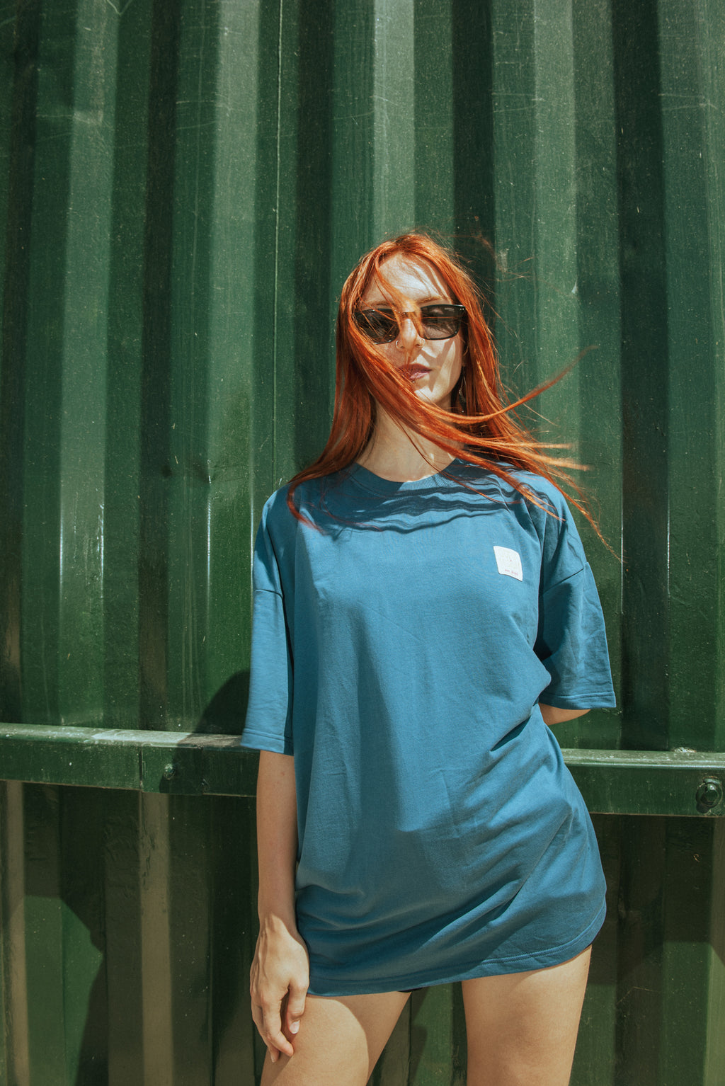 Heavy Oversized Tee (navy blue)