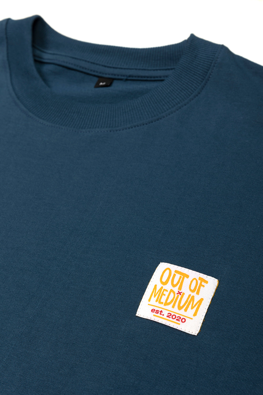 Heavy Oversized Tee (navy blue)