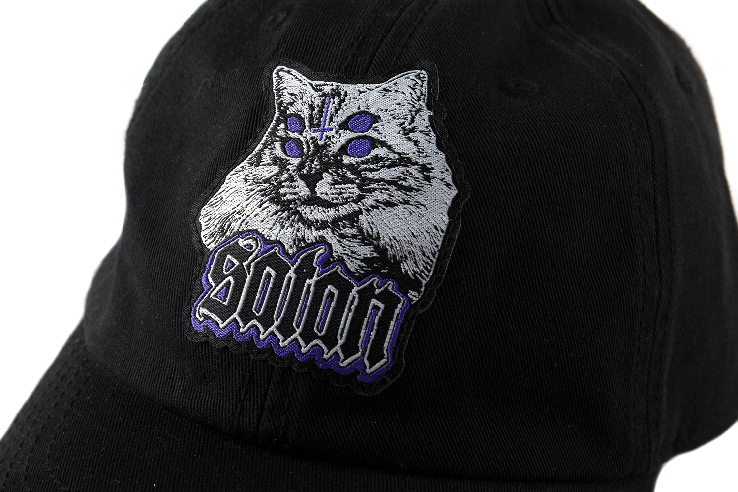 "Satancat" Destroyed Dad Hat