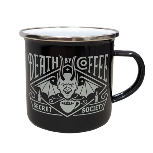 "Secret Society" Enamel Mug