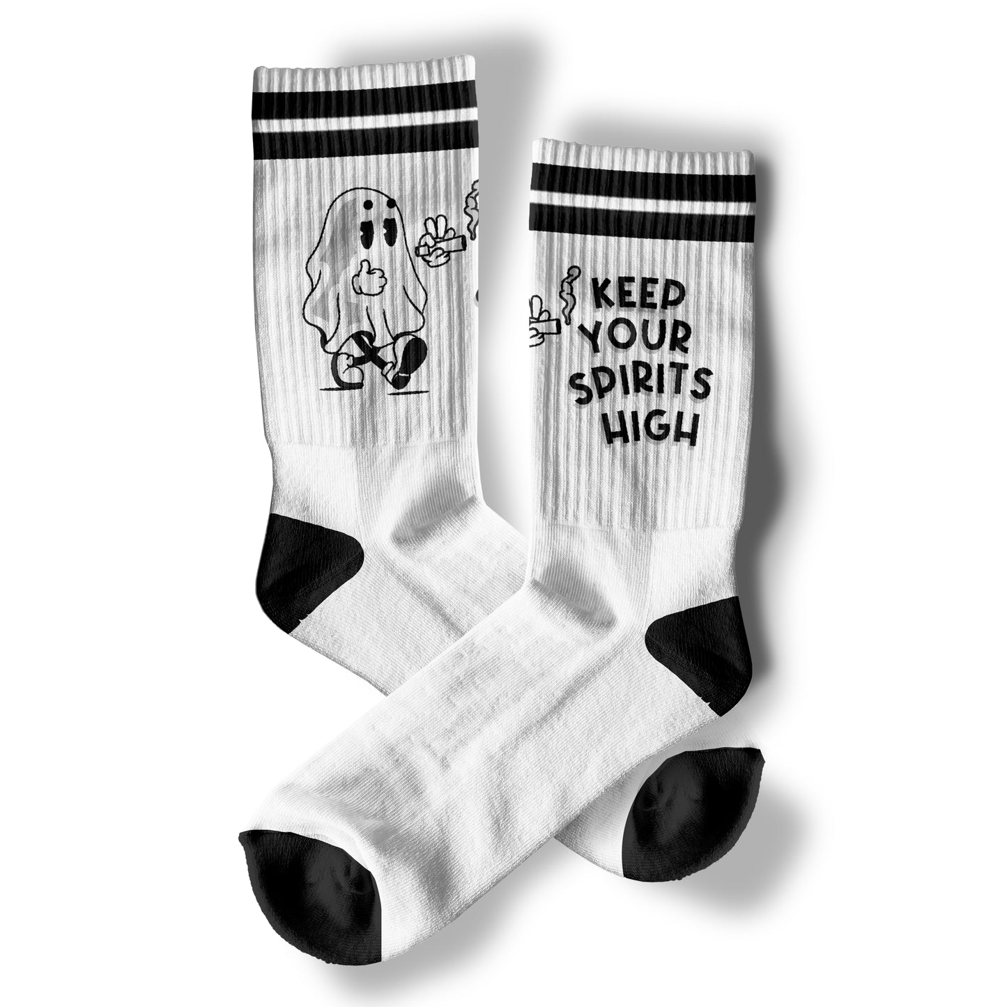 "Keep Your Spirits High" Socks