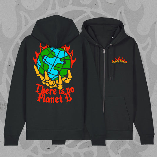 "There is no Planet B" Zip-Hoodie