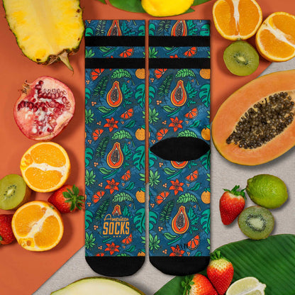 "Papaya" Signature Socks