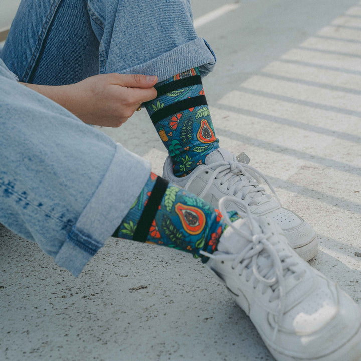 "Papaya" Signature Socks