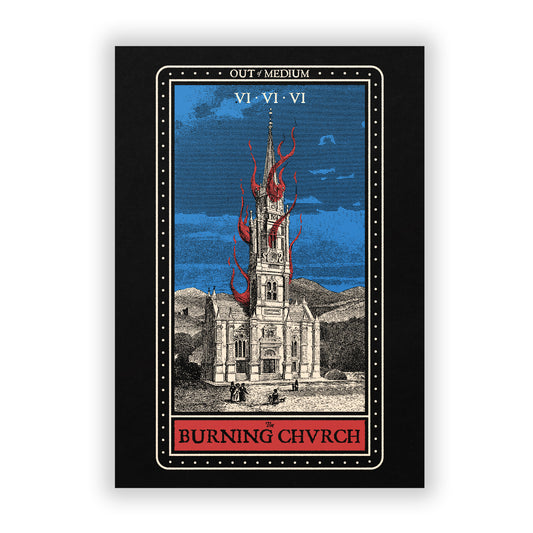 "The Burning Chvrch" Poster