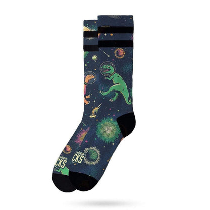 "Space Dino" Signature Socks