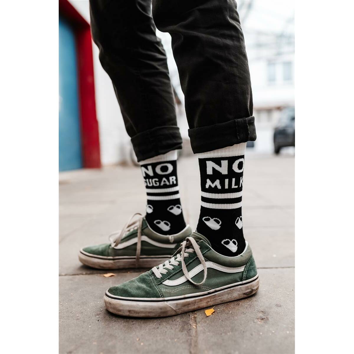 "No Milk - No Sugar" Socks