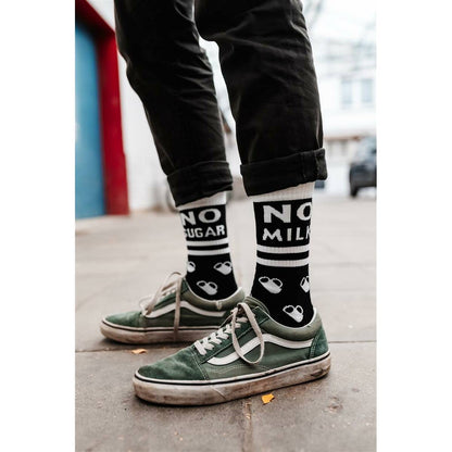 "No Milk - No Sugar" Socks