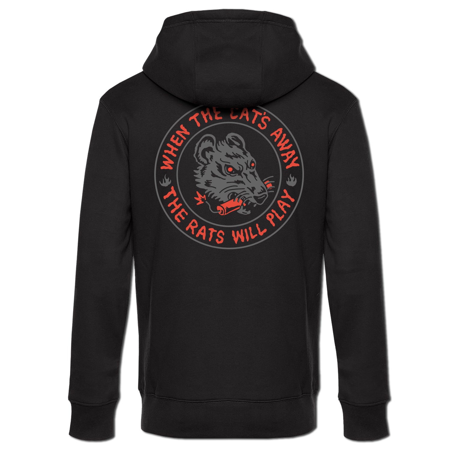 "The Rats Will Play" Zip Hoodie